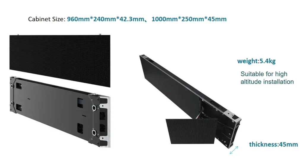 Внутренние светодиодные дисплеи серии Т (Thin) Newstar T261/Т291/Т391