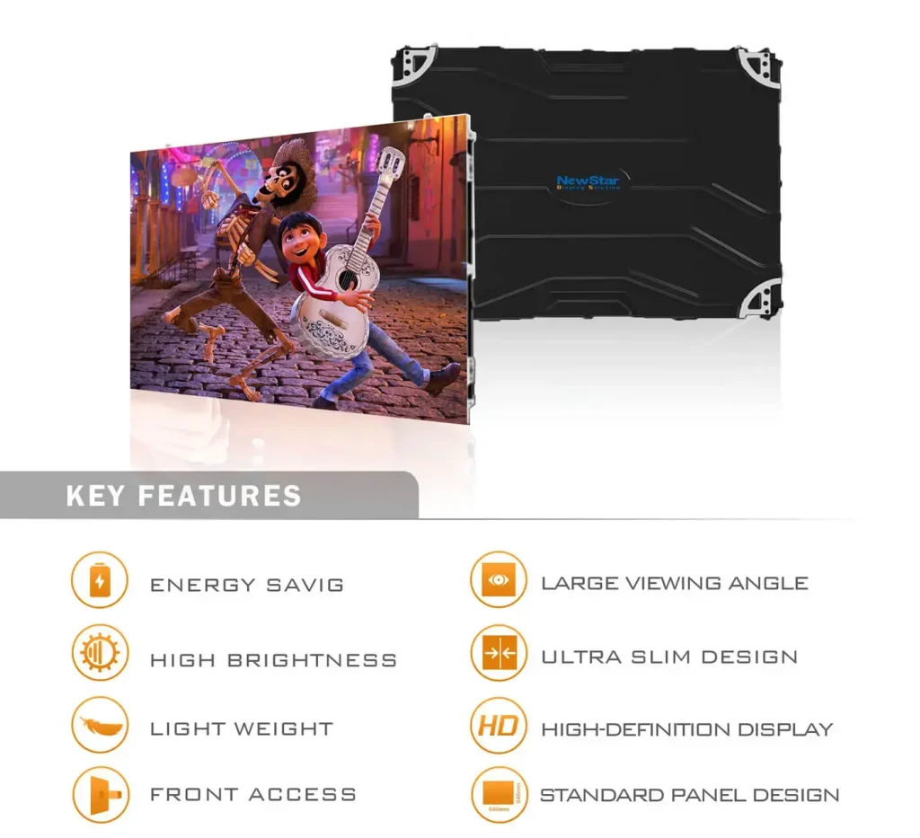 Встраиваемые светодиодные цифровые обои для помещений – TN series