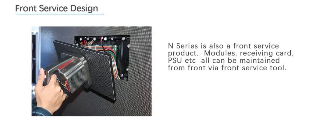 Встраиваемые светодиодные цифровые обои для помещений – TN series